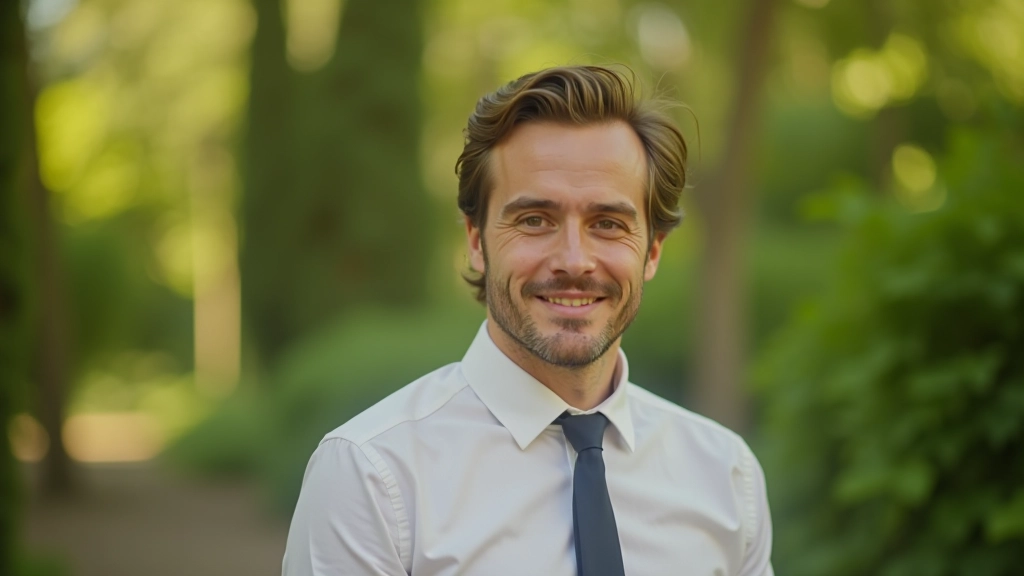 Professionista italiano in momento di pausa rigenerante