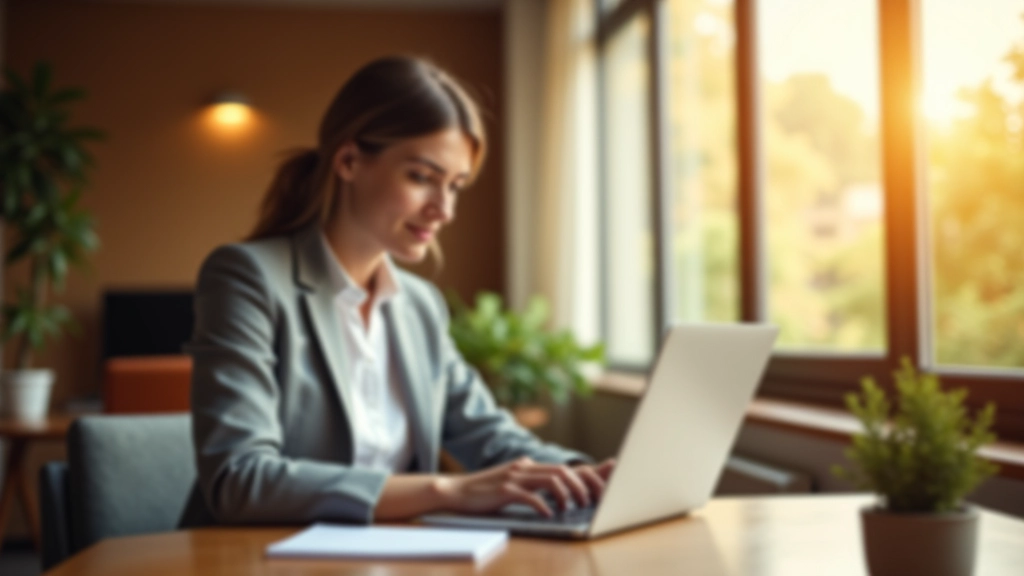 Professionista italiano al lavoro in ufficio moderno