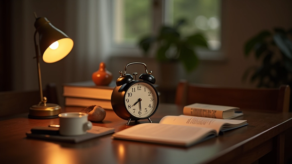 Orologio vintage su scaffale di legno, simbolo del controllo del tempo